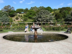 Fountain in Lady Norwood Rose Garden.JPG
